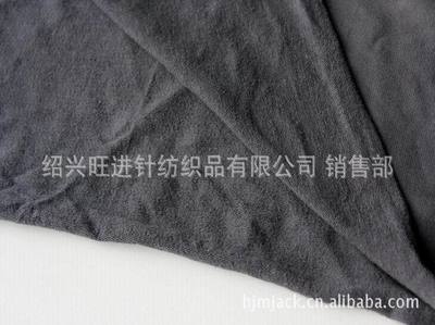 紹興旺進(jìn)針紡織品 廠家直供漂白色32S全滌紗汗布，140克高品質(zhì)針織面料解析